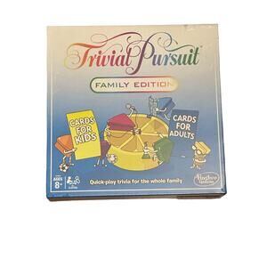 Brand New in Box with Plastic Trivial Pursuit Family Addition